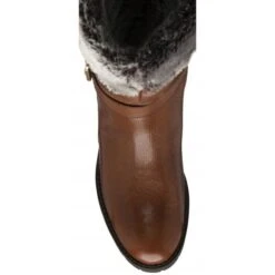 Tan Leather Sarah Mid-Calf Boots | Stressless By Lotus -Lotus Shoes Sale tan leather sarah mid calf boots stressless by lotus p13103 30860 medium