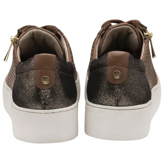 Tan Leather Stroud Casual Trainers | Stressless By Lotus 5 Tan Leather Stroud Casual Trainers | Stressless By Lotus - Image 3