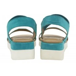 Turquoise Suede Cecilla Open-Toe Sandals | Lotus -Lotus Shoes Sale turquoise suede cecilla open toe sandals lotus p13244 31351 medium