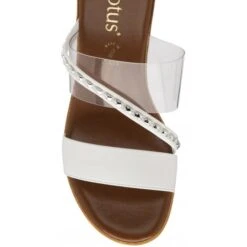 White Alma Mule Wedge Sandals | Lotus -Lotus Shoes Sale white alma mule wedge sandals lotus p13590 32557 medium