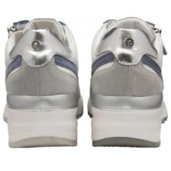 White & Blue Leather Sammie Casual Trainers | Stressless By Lotus -Lotus Shoes Sale white blue leather sammie casual trainers stressless by lotus p13728 33079 medium