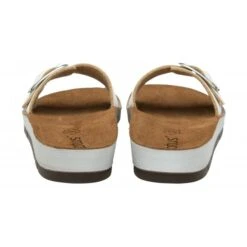 White Dasha Open-Toe Mule Sandals | Lotus -Lotus Shoes Sale white dasha open toe mule sandals lotus p14065 33378 medium