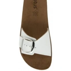 White Dasha Open-Toe Mule Sandals | Lotus -Lotus Shoes Sale white dasha open toe mule sandals lotus p14065 33379 medium