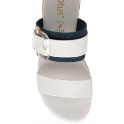 White & Denim Giovanna Mule Sandals | Lotus -Lotus Shoes Sale white denim giovanna mule sandals lotus p13661 32688 medium