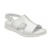 White Leather Astrid Slingback Sandals | Lotus