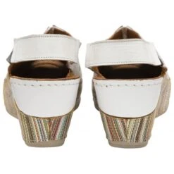 White Leather Deniz Wedge Shoes | Lotus 8 White Leather Deniz Wedge Shoes | Lotus -Lotus Shoes Sale white leather deniz wedge shoes lotus p13703 32931 medium