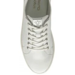 White Leather Sylvia Lace-Up Trainers | Stressless By Lotus -Lotus Shoes Sale white leather sylvia lace up trainers stressless by lotus p13316 31631 medium