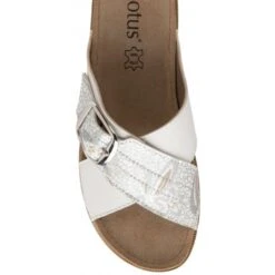 White Marta Mule Sandals | Lotus 9 White Marta Mule Sandals | Lotus -Lotus Shoes Sale white marta mule sandals lotus p13686 32824 medium