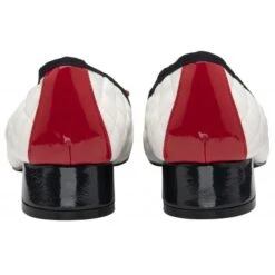 White, Navy & Red Ivy Ballerina Shoes | Lotus -Lotus Shoes Sale white navy red ivy ballerina shoes lotus p13627 33135 medium